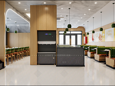 现代快餐店