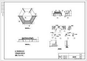 公园景观规划设计围树椅CAD图纸 综合性公园