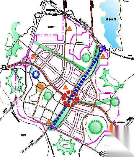 [云南]某信息产业基地控制性详细规划方案 景观 规划设计