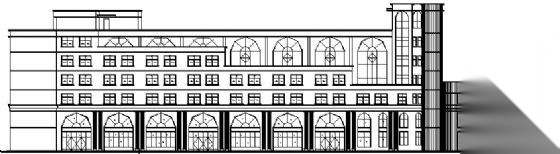 某白银二层商务综合楼建筑施工图