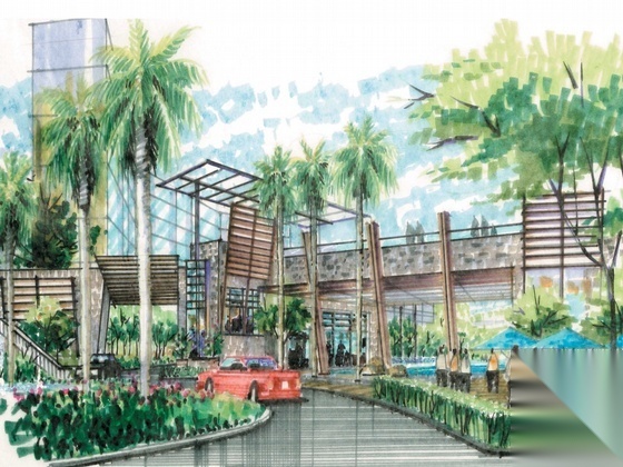 龙华某花都规划建筑方案文本