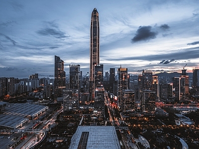 外景都市风景 城市外景