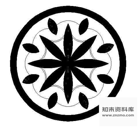 图块/节点铺地花纹图块19