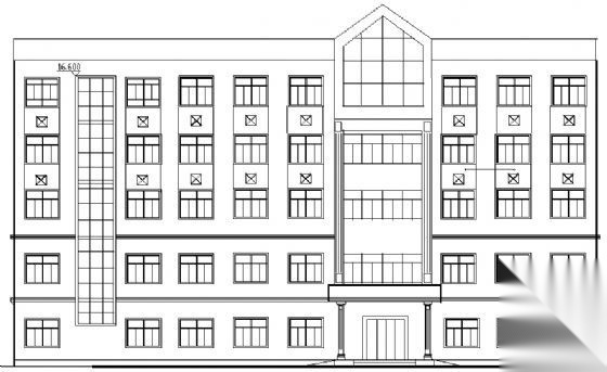 某防疫站疾病控制中心建筑图