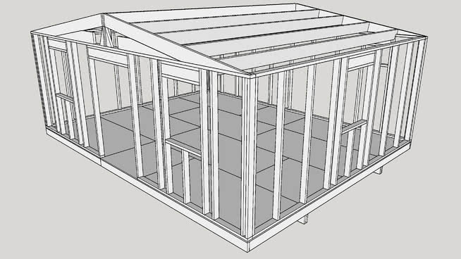 16×20’棚/车间便携式建筑 室外 温室 垃圾箱 婴儿床 楼梯扶手