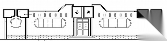 某学校公共厕所建筑施工图（2套）