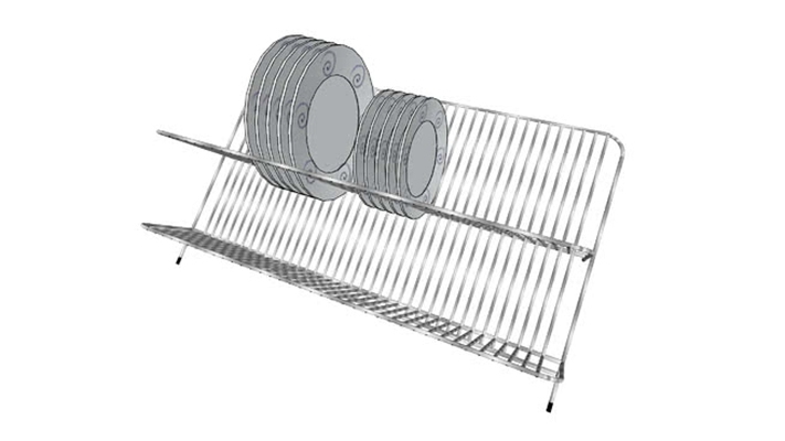 餐具架 草图大师模型