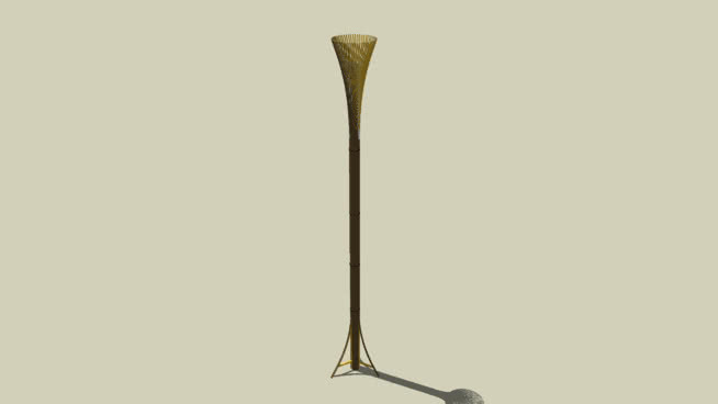 scenecaster torchiere竹 台灯 长柄勺 高脚杯 手压皮碗泵 画笔（刷）