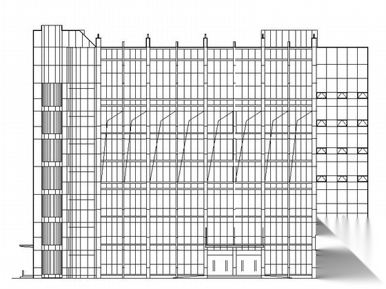 [广东]某医院七层急诊楼建筑施工图