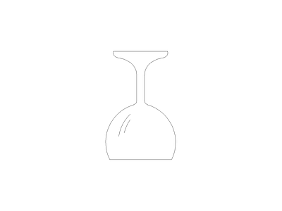 中式柜体图块 酒杯