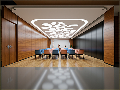 现代会议室