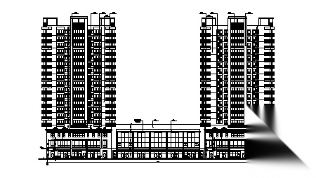 全套商住楼（带人防）图纸