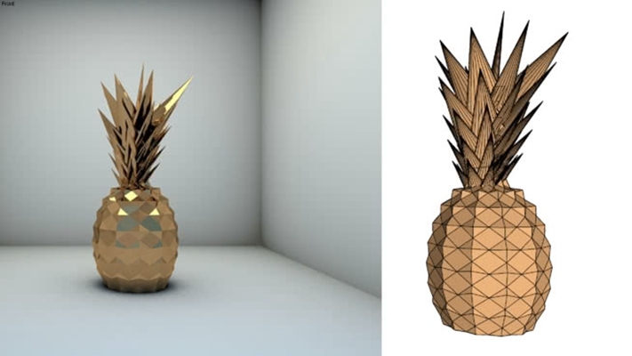 菠萝叶decorativo
