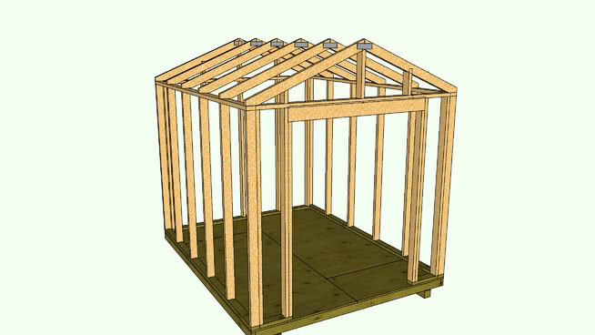 存储棚8X10 Gable Style Shed 台灯 室外 帐篷 桌子 椅子