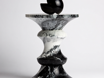 大理石底座装饰品