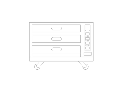 柜子 厨房厨具图块图块灶具图块灶具立面图块