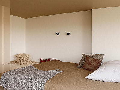 现代榻榻米卧室