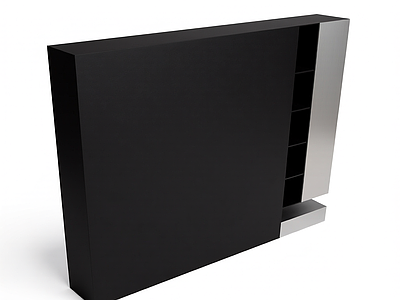 电视墙柜体组合