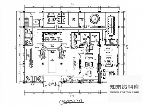 施工图原创欧式风格女装品牌服饰办公室室内装修施工图含方案效果图