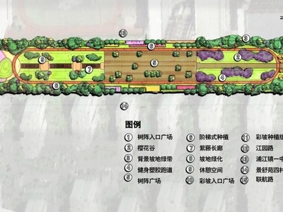 [上海]“长谷花园”公共绿地概念性景观规划方案 公园景观