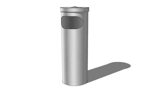 P021号烟灰缸/Urn turning trashcan ruming tipping与ashtray PA021。 打火机 其他 垃圾箱 瓶子 杯子