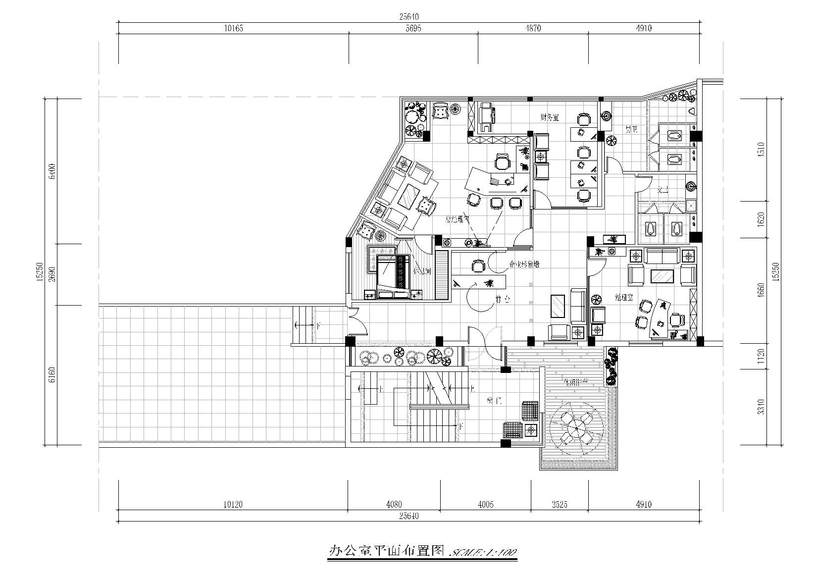 [闽清]雄仔贸易有限公司工程装饰设计施工图