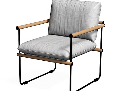 现代简约扶手椅