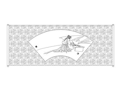 陈设类立面挂画 挂画
