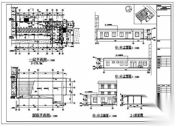 某市看守所改建工程建筑结构设计图 抗震加固结构