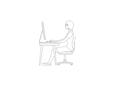 人物 餐厅家具