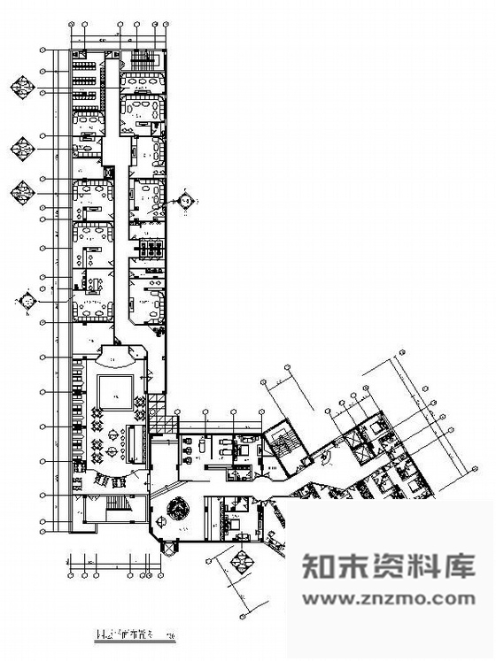 施工图某酒店四层装修图