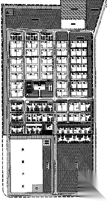 某连队居民点建设规划图 居住区景观