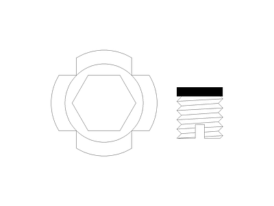 现代五金管件现代五金管件门把手膨胀螺栓管件弯头门锁施工图 螺钉