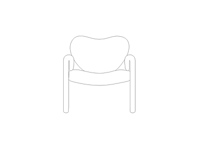椅子 高端家具图块