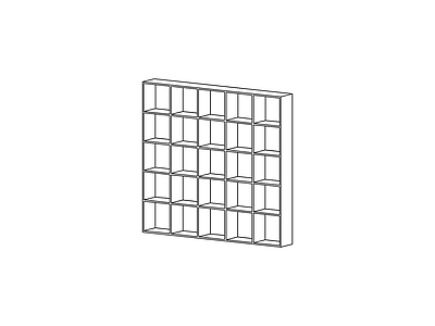 柜子 图书馆柜书架书柜陈列架木制家具