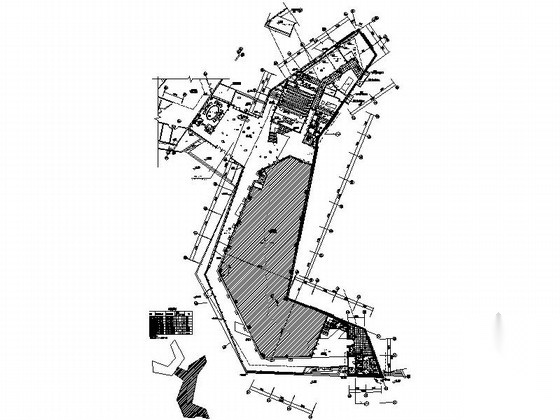 [深圳]大型国家级地质公园现代综合体装修施工图