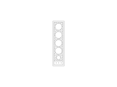 开关插座 现代家具图块别墅家具图块施工图