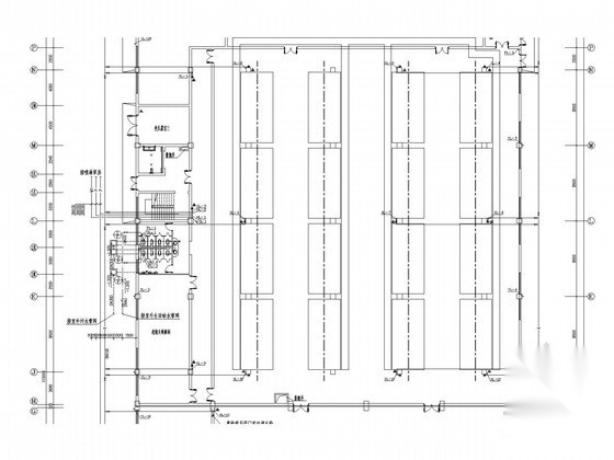 厂房车间给排水及消防施工图（雨水系统） 市政给排水 给排水图 市政给排水
