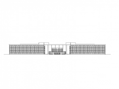 [广州]某新机场综合楼建筑施工图