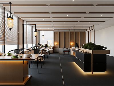 新中式火锅店