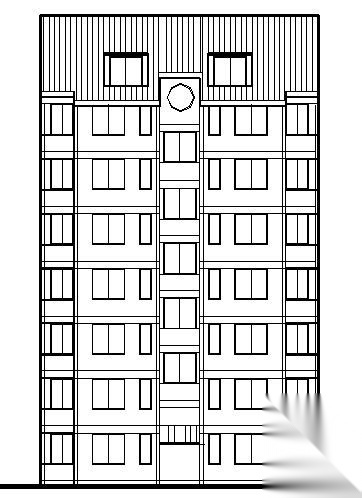 遵义市外环路沙河区修建性规划住宅楼方案图8