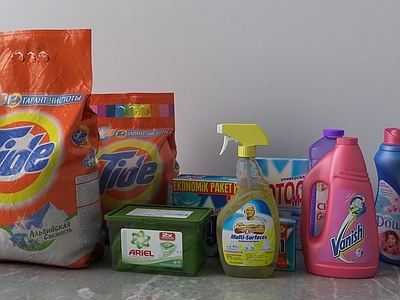现代洗浴用品 洗衣液洗涤剂肥皂