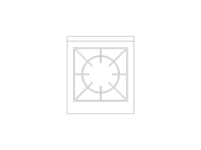 开关插座 厨房厨具图块图块灶具图块灶具立面图块