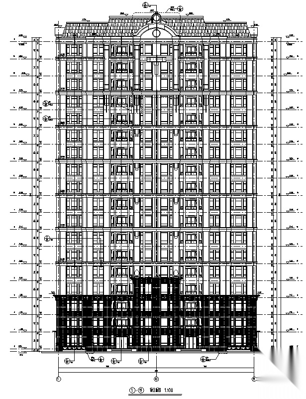 [浙江]多栋华润住宅及商业建筑施工图（含汇报文本）