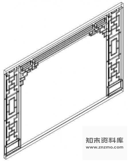 图块/节点门CAD模型图块10