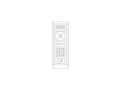 柜子 安防系统通用图形符号