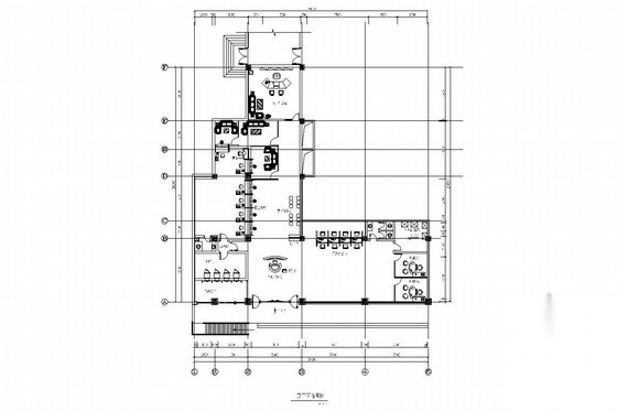 [山西]国有控股金融机构现代营业厅装修施工图（含电气）