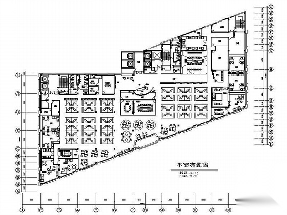 [上海]某办公空间装修设计图