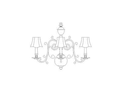 灯具图块 动态图块