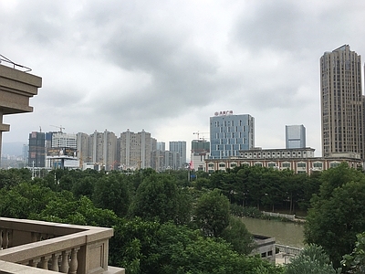 小区外景 晚上小区外景